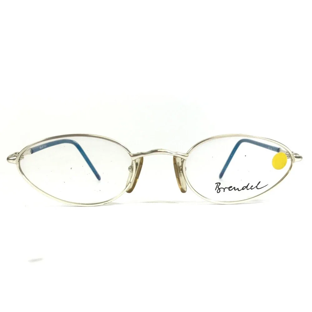 Brendel Eyeglasses Frames MOD.4577 COL.1 Blue Matte Silver Wire Rim 50-21-140